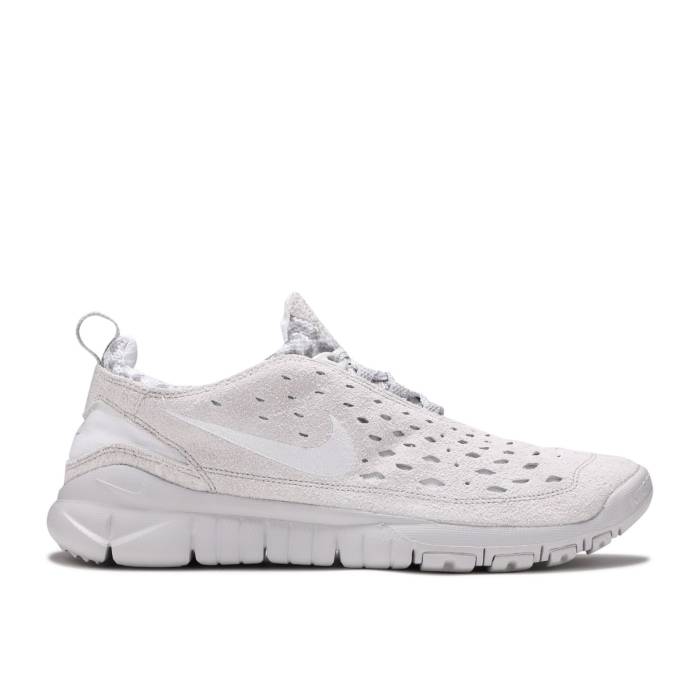 ナイキ Nike 【 Free Run Trail \u0027Neutral Grey\u0027 Men Neutral Grey/White/Summit White 】 無償性 幽客 メンズ 薄墨色 薄墨色 白いこと 白いこと
