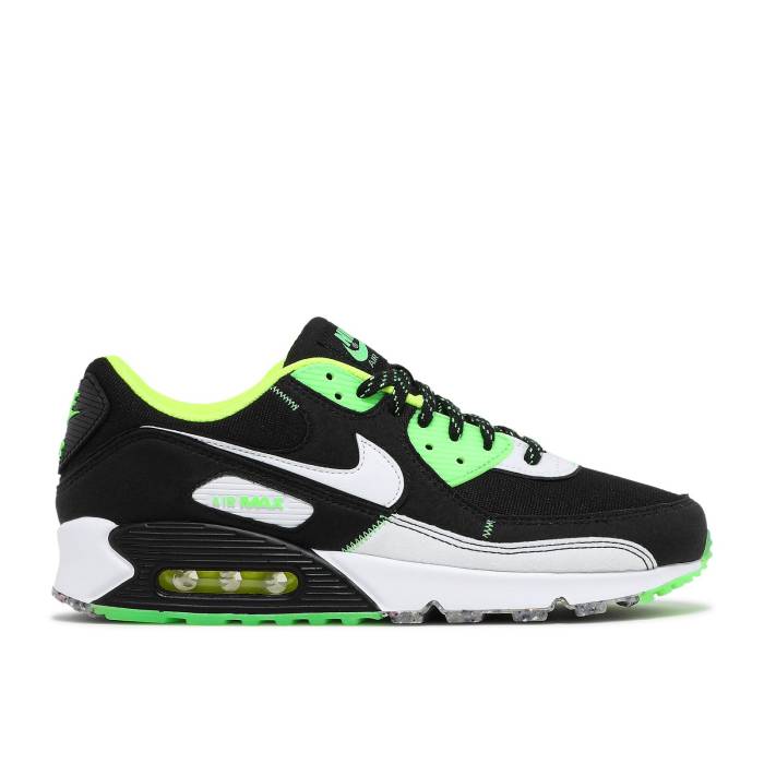 ナイキ Nike 【 Air Max 90 \u0027Exeter Edition\u0027 Men Black/Iron Grey/White/White 】 マックス メンズ 黒いこと 黒いこと 薄墨色 薄墨色 白いこと 白いこと