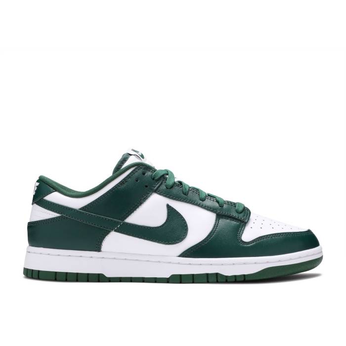 ナイキ Nike 【 Dunk Low 'Michigan State' Men White/Team Green/White/Total Orange 】 ダンク メンズ 白色 ホワイト Team チーム green 緑・グリーン orange 橙・オレンジ