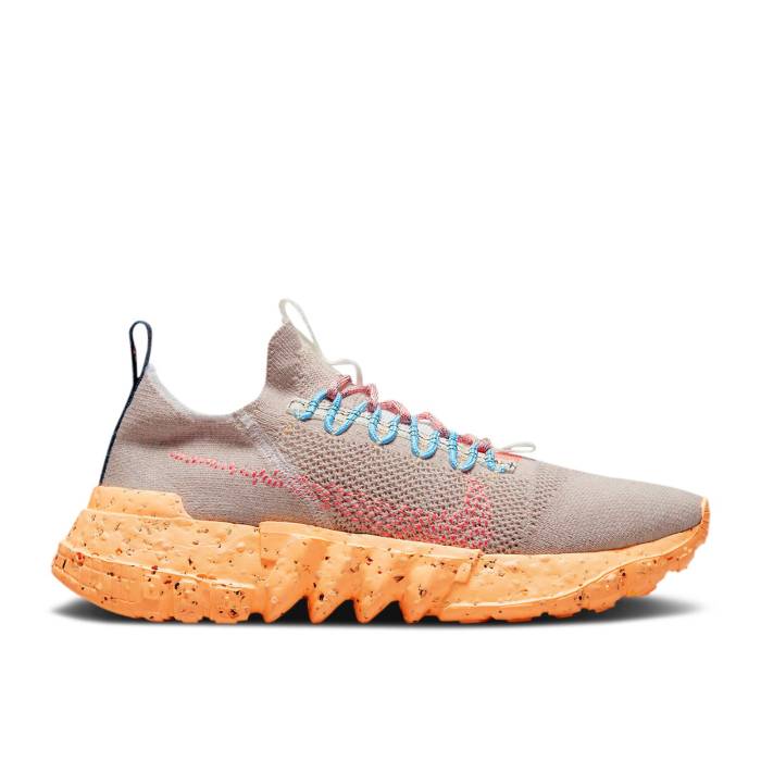ナイキ Nike 【 Space Hippie 01 \u0027Melon Tint\u0027 Men Vast Grey/Summit White/Melon Tint/Aquamarine 】 メンズ 薄墨色 薄墨色 白いこと 白いこと 青緑色
