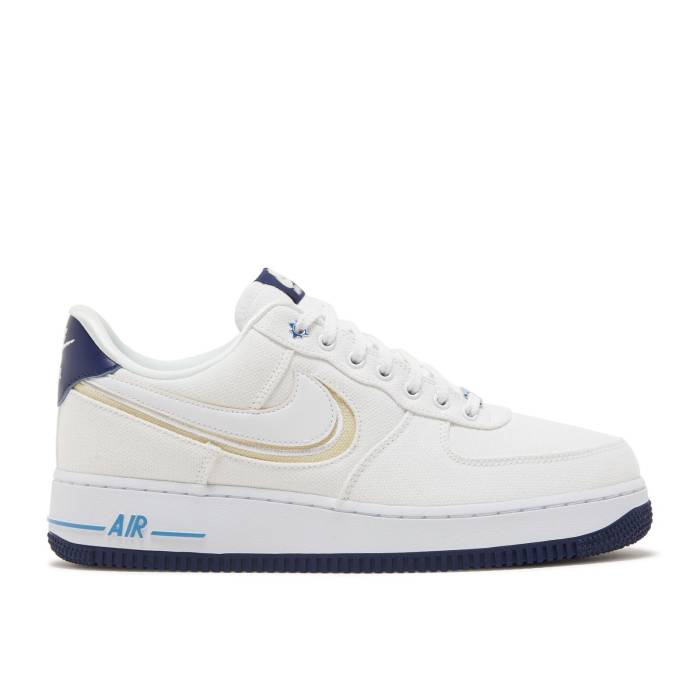 ナイキ Nike 【 Evo X Street Fighter X Air Force 1 Premium \u0027Moment 37\u0027 Men White/Fossil/Blue Void 】 street 表どおり 攻撃機 Premium 割り増し金 メンズ 白いこと 白いこと 青碧 青碧