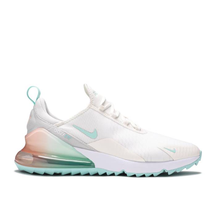 ナイキ Nike 【 Air Max 270 Golf \u0027Sail Light Dew\u0027 Men Sail/Crimson Tint/Photon Dust/Light Dew 】 マックス golf ゴルフ メンズ クリムゾン