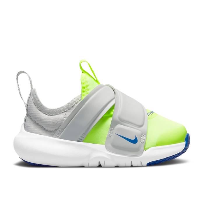 ナイキ Nike 【 Flex Advance Td \u0027Volt Grey Fog\u0027 Infant Volt/Grey Fog/Game Royal 】 薄墨色 薄墨色 もの言う花 薄墨色 薄墨色 Game 力くらべ