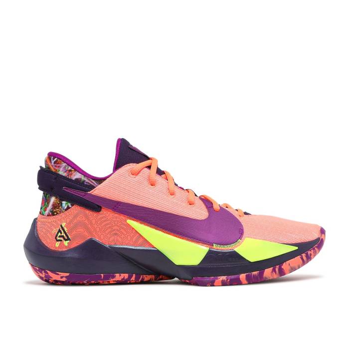 ナイキ Nike 【 Zoom Freak 2 \u0027Bright Mango\u0027 Men Bright Mango/Volt/Grand Purple/Red Plum 】 望遠レンズ メンズ 地びた Purple 紫・パープル Red 赤・赤いこと