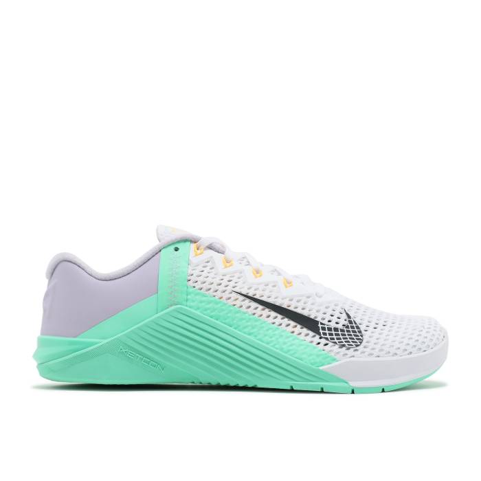 ナイキ Nike 【 Wmns Metcon 6 'White Infinite Lilac Green' Women White/Infinite Lilac/Violet Shock/Dark Smoke Grey 】 レディース 白色 ホワイト 紫・バイオレット ショック 灰色 グレー