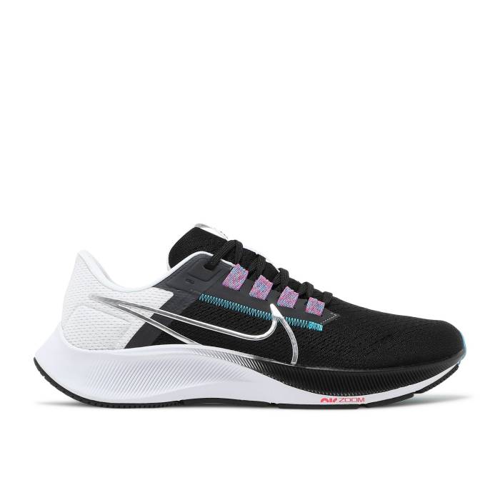 ナイキ Nike 【 Air Zoom Pegasus 38 'Black Metallic Silver' Men Black/White/Chlorine Blue/Metallic Silver 】 ズーム ペガサス メンズ 黒色 ブラック 白色 ホワイト 青色 ブルー Silver 銀色・シルバー 27,430円