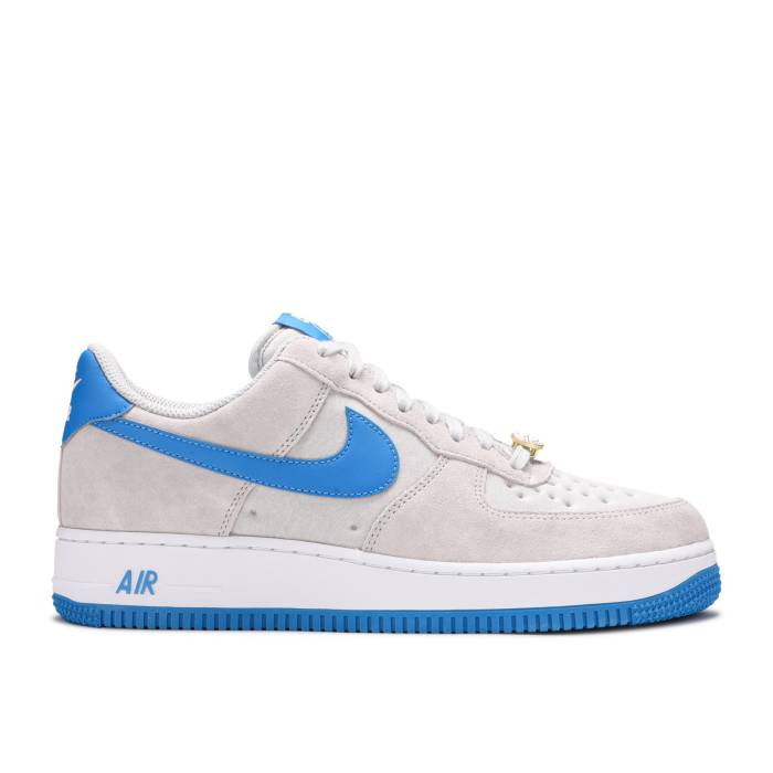 ナイキ Nike 【 Air Force 1 \u002707 Lv8 Emb \u0027Grey Fog Light Photo Blue\u0027 Men Grey Fog/Light Photo Blue/White 】 メンズ 薄墨色 薄墨色 青碧 青色 白いこと 白いこと メンズ靴-靴