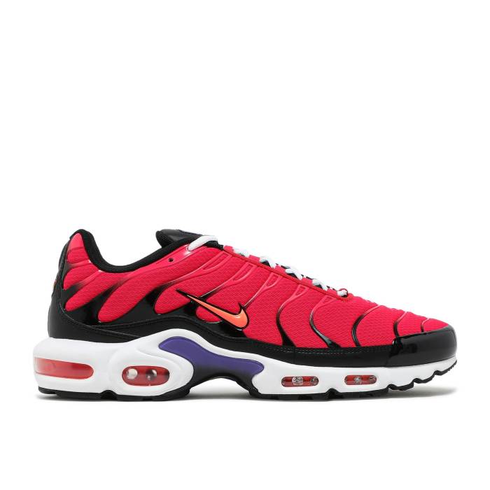 ナイキ Nike 【 Air Max Plus \u0027Siren Red\u0027 Men Siren Red/Black/White/Bright Mango 】 マックス メンズ Red 赤・赤いこと 黒いこと 黒いこと 白いこと 白いこと