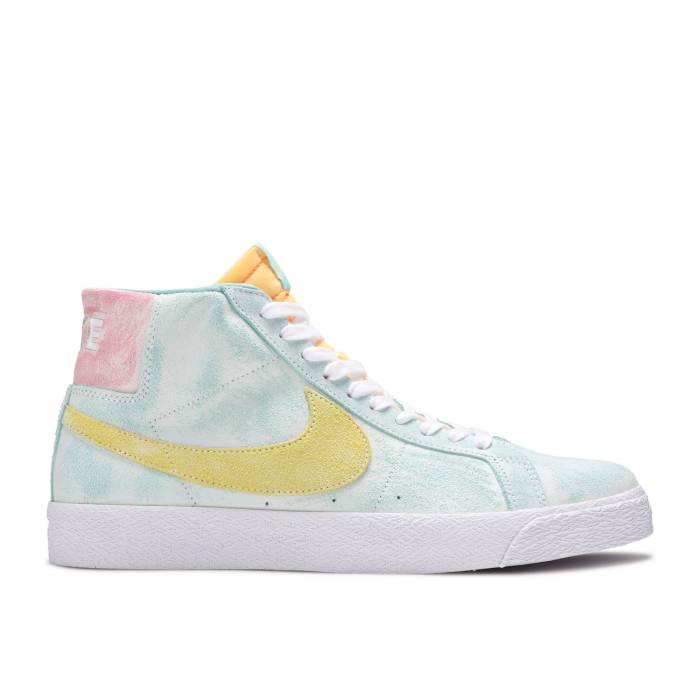ナイキ Nike 【 Zoom Blazer Mid Premium Sb 'Light Dew Zitron' Men Light Dew/Green Glow/Arctic Punch/Light Zitron 】 ズーム ブレイザー ミッド Premium プレミアム エスビー メンズ green 緑・グリーン