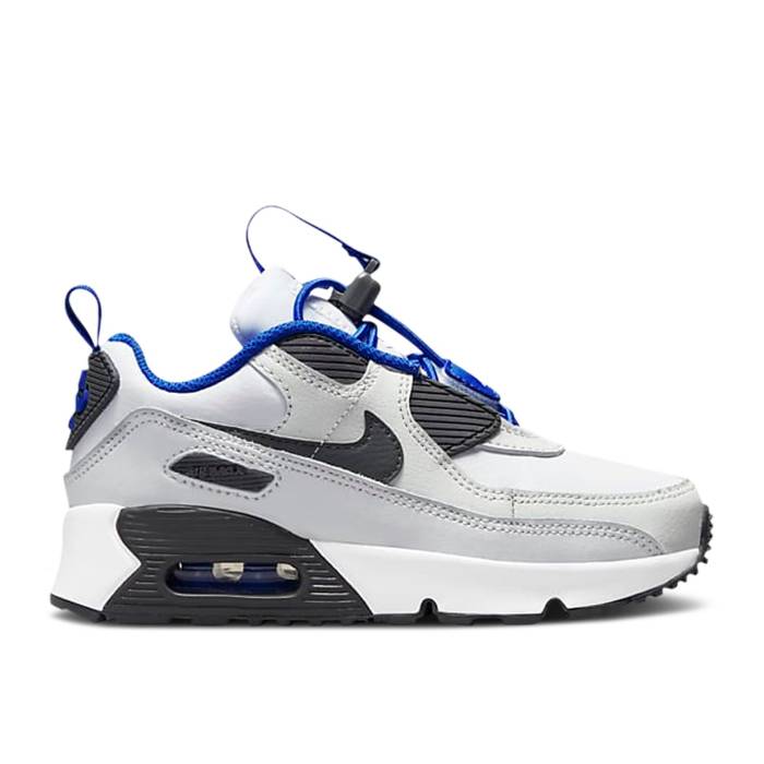 ナイキ Nike 【 Air Max 90 Toggle Ps 'White Grey Fog' Youth White/Grey Fog/Platinum Tint/Iron Grey 】 マックス 灰色 グレー ジュニア キッズ 白色 ホワイト 灰色 グレー Platinum プラチナム|スニケス
