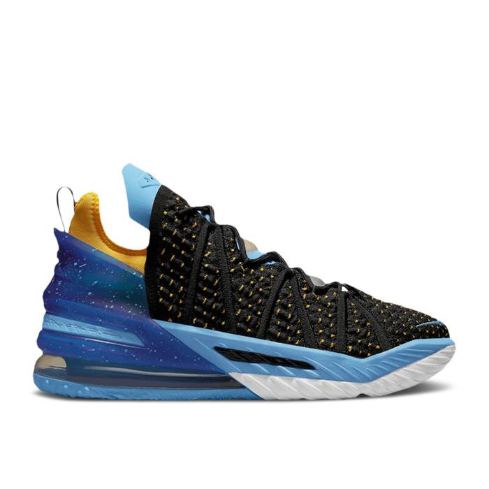 ナイキ Nike 【 Lebron 18 Ep 'Lakers Heritage' Men Black/University Gold/Coast/Concord 】 Lebron レブロン メンズ 黒色 ブラック ゴールド コンコルド・コンコード｜スニケス