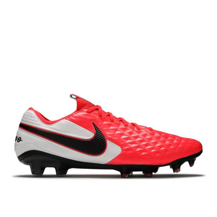 ナイキ Nike 【 Tiempo Legend 8 Elite Fg \u0027Laser Crimson\u0027 Men Laser Crimson/White/Black 】 Tiempo ティエンポ Legend 昔ばなし エリート メンズ Laser レーザ クリムゾン 白いこと 白いこと 黒いこと 黒いこと