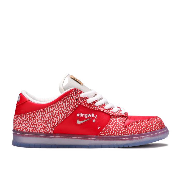 ナイキ Nike 【 Stingwater X Dunk Low Sb \u0027Magic Mushroom\u0027 Men University Red/White 】 ダンク エスビー メンズ Red 赤・赤いこと 白いこと 白いこと