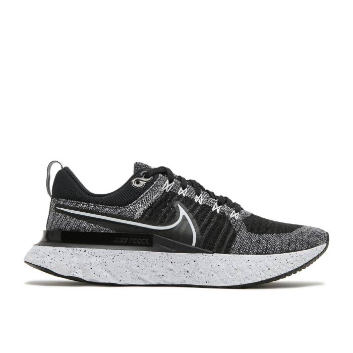ナイキ Nike 【 React Infinity Run Flyknit 2 'White Black' Men White/Black 】 リアクト ラン フライニット メンズ 白色 ホワイト 黒色 ブラック