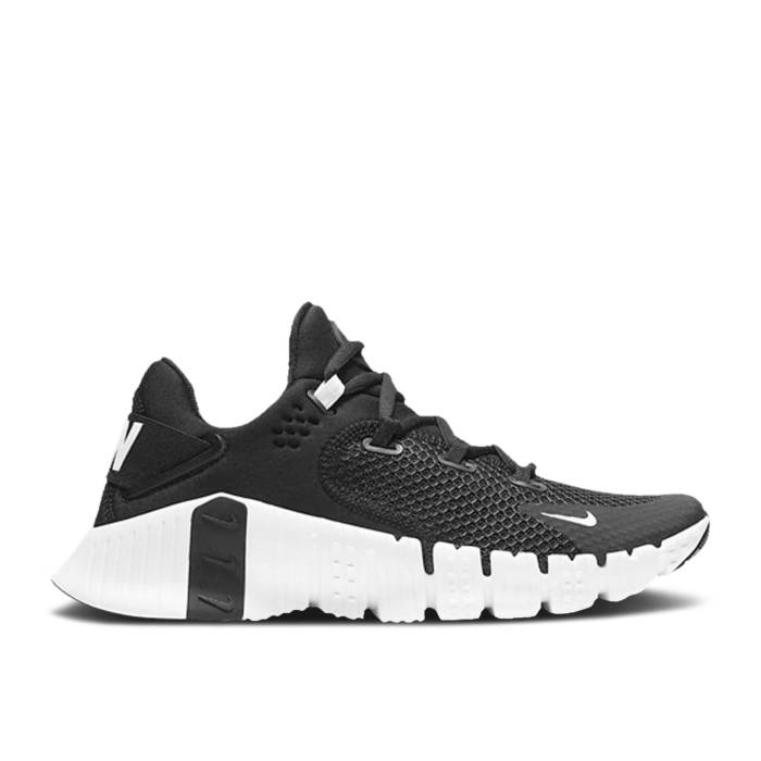 ナイキ Nike 【 Wmns Free Metcon 4 \u0027Black White\u0027 Women Black/Black/Volt/White 】 無償性 レディース 黒いこと 黒いこと 白いこと 白いこと