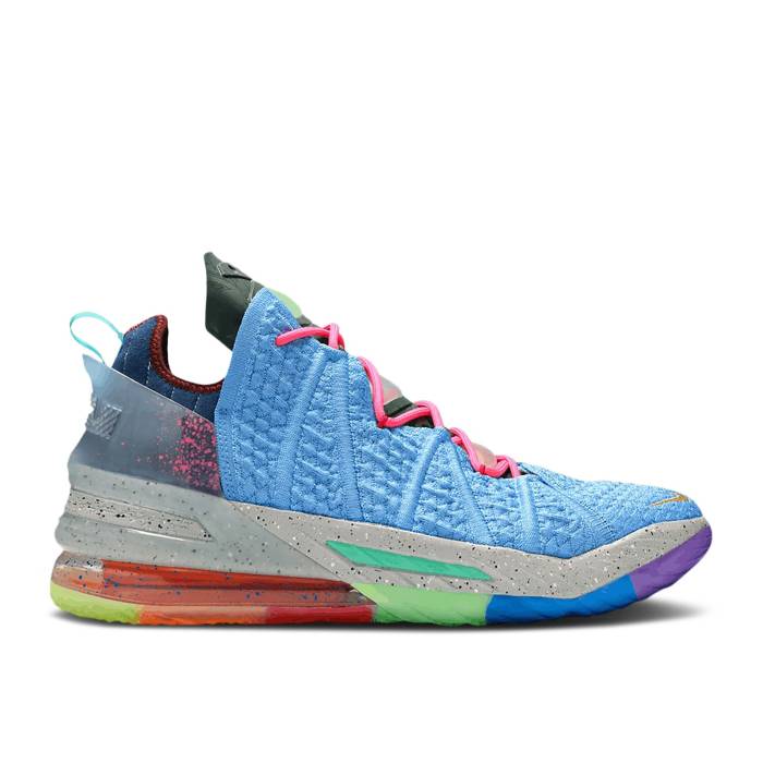 ナイキ Nike 【 Lebron 18 Ep \u0027Best Of 1-9\u0027 Men University Blue/Metallic Gold/Multi-Color 】 Lebron レブロン メンズ 青碧 青碧 ゴールド