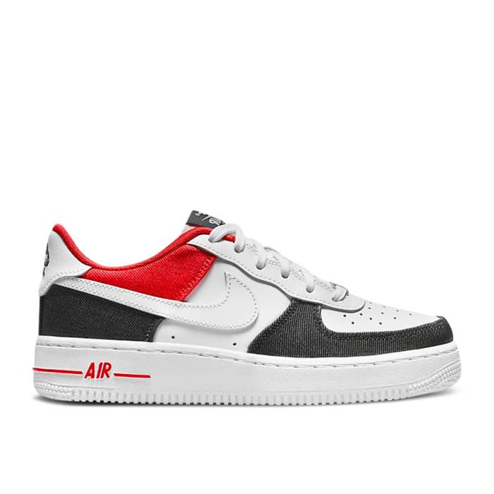 ナイキ Nike 【 Air Force 1 Lv8 Gs 'Usa' Youth White/Midnight Navy/Chile Red/White 】 ジュニア キッズ 白色 ホワイト 紺色 ネイビー Red 赤・レッド|スニケス