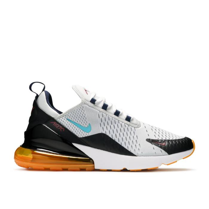 ナイキ Nike 【 Air Max 270 \u0027Oracle Aqua\u0027 Men Pure Platinum/Black/Team Red/Oracle Aqua 】 マックス メンズ 純一無雑 Platinum プラチナム 黒いこと 黒いこと Team 野球クラブ Red 赤・赤いこと アクア