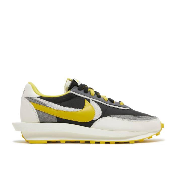 ナイキ Nike 【 Sacai X Undercover X Ldwaffle \u0027Bright Citron\u0027 Men Black/Sail/Dark Grey/Bright Citron 】 アンダー取りまかなう メンズ 黒いこと 黒いこと 薄墨色 薄墨色