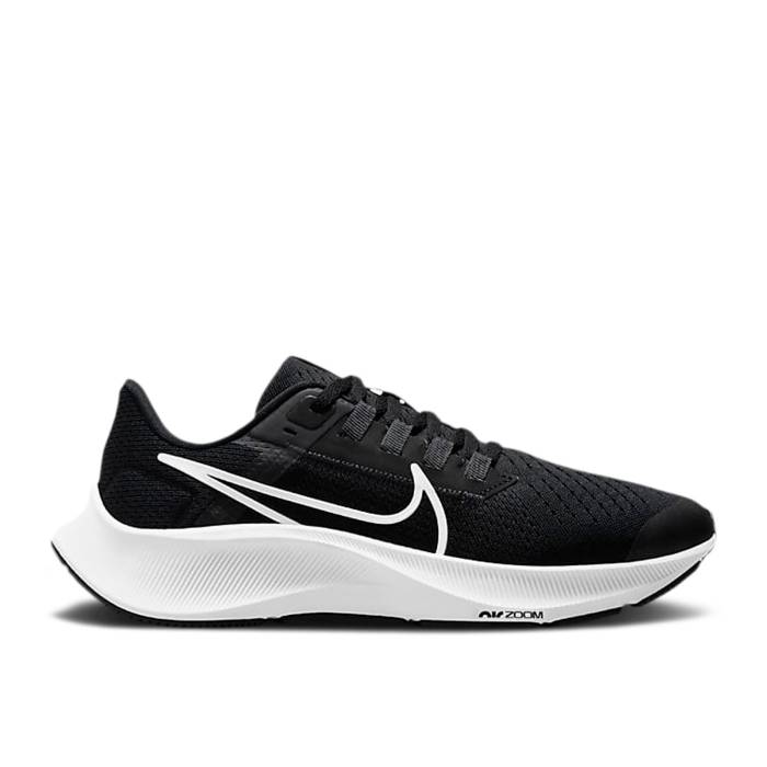 ナイキ Nike 【 Air Zoom Pegasus 38 ガウス \u0027Black White\u0027 Youth Black/Anthracite/Volt/White 】 望遠レンズ ペガサス 御坊っちゃん キッズ 黒いこと 黒いこと 白いこと 白いこと