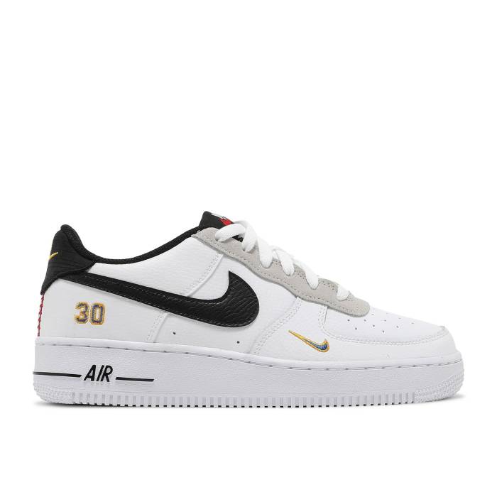 ナイキ Nike 【 Ken Griffey Jr. X Air Force 1 Low Gs 'Jr. & Sr.' Youth White/Varsity Blue/Metallic Gold 】 グリフィー ジュニア キッズ 白色 ホワイト 青色 ブルー ゴールド|スニケス