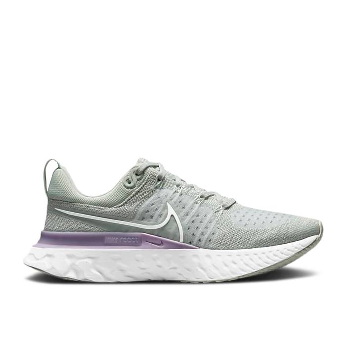 ナイキ Nike 【 Wmns React Infinity Run Flyknit 2 'Light Silver Lilac' Women Light Silver/Infinite Lilac/Barely Green/White 】 リアクト ラン フライニット Silver 銀色・シルバー レディース Silver 銀色・シルバー green 緑 23,030円