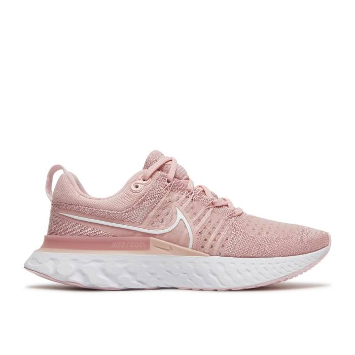 ナイキ Nike 【 Wmns React Infinity Run Flyknit 2 \u0027Pink Glaze\u0027 Women Pink Glaze/Pink Foam/White 】 リアクト 幽客 飛球編み物 レディース pink さくら色 白いこと 白いこと