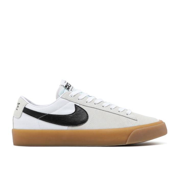 ナイキ Nike 【 Zoom Blazer Low Pro Gt Sb \u0027White Gum\u0027 Men White/White/White/Black 】 望遠レンズ ブレイザー 労働者階級 エスビー メンズ 白いこと 白いこと 黒いこと 黒いこと メンズ靴-スニーカー