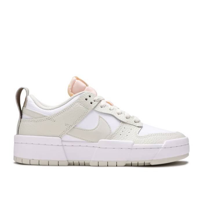 ナイキ Nike 【 Wmns Dunk Low Disrupt \u0027Sea Glass\u0027 Women White/Sea Glass 】 ダンク レディース 白いこと 白いこと