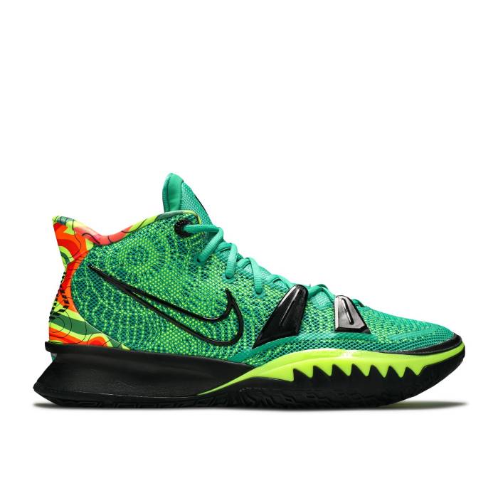 ナイキ Nike 【 Kyrie 7 \u0027Ky-D Weatherman\u0027 Men Stadium Green/Volt/Total Orange/Black 】 Kyrie カイリー メンズ 競技場 green 緑・緑であること orange 橙・オレンジ色 黒いこと 黒いこと