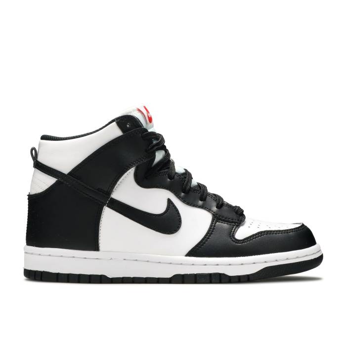 ナイキ Nike 【 Dunk High ガウス \u0027Black White\u0027 Youth Black/White/University Red 】 ダンク ご機嫌 御坊っちゃん キッズ 黒いこと 黒いこと 白いこと 白いこと Red 赤・赤いこと