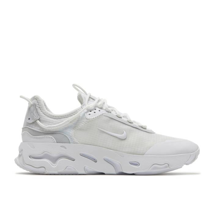 ナイキ Nike 【 React Live \u0027White\u0027 Men White/Pure Platinum/White 】 リアクト メンズ 白いこと 白いこと 純然たる Platinum プラチナム