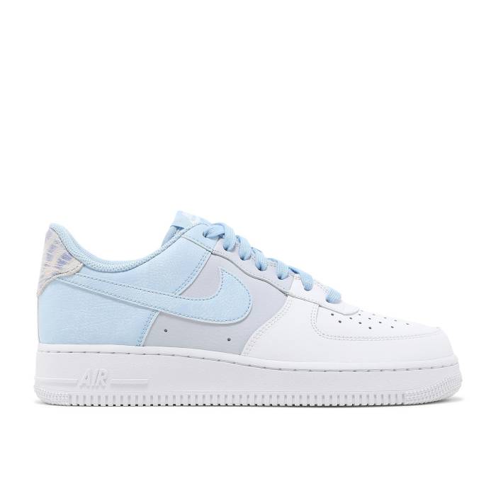 ナイキ Nike 【 Air Force 1 \u002707 Lv8 \u0027Psychic Blue\u0027 Men Psychic Blue/Football Grey/White/Psychic Blue 】 メンズ 青碧 青碧 蹴球 薄墨色 薄墨色 白いこと 白いこと
