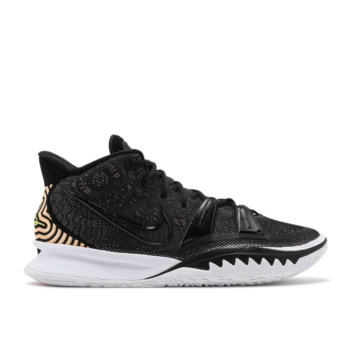 ナイキ Nike 【 Kyrie 7 \u0027Ripple Effect\u0027 Men Black/Arctic Punch/Opti Yellow/Black 】 Kyrie カイリー メンズ 黒いこと 黒いこと yellow 黄味がかった・黄色