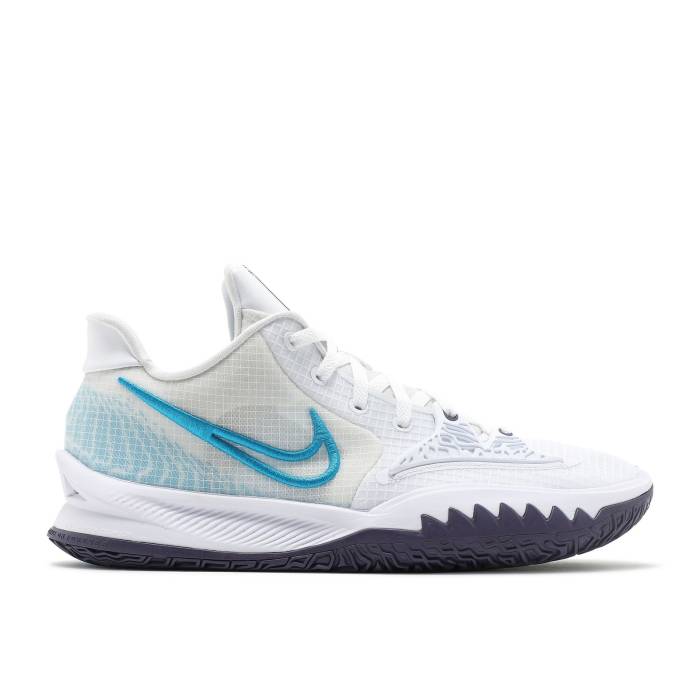 ナイキ Nike 【 Kyrie Low 4 White Laser Blue Men White/Dark Raisin/Laser Blue 】 Kyrie カイリー Laser レーザー メンズ 白色 ホワイト Laser レーザー 青色 ブルー