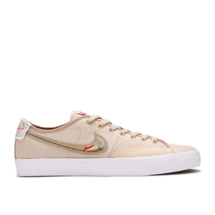 ナイキ Nike 【 Daan Van Der Linden X Blazer Court Sb \u0027Grain\u0027 Men Grain/Light Bone/Sail/Parachute Beige 】 ブレイザー 厚地の外套 エスビー メンズ ベージュ メンズ靴-スニーカー