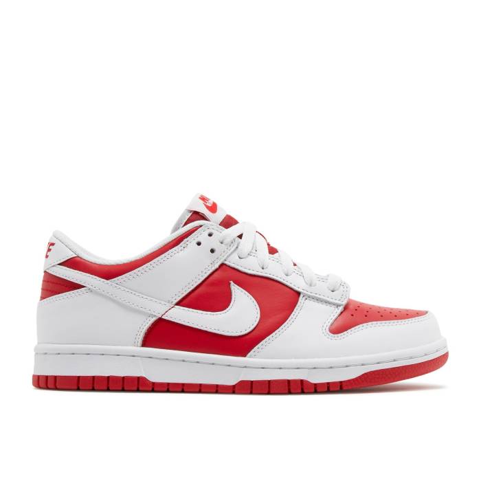 ナイキ Nike 【 Dunk Low Gs 'Championship Red' Youth University Red/White/Total Orange 】 ダンク ジュニア キッズ Red 赤・レッド 白色 ホワイト orange 橙・オレンジ