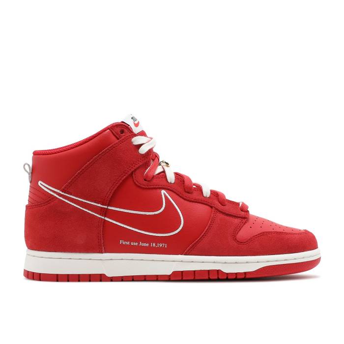 ナイキ Nike 【 Dunk High Se \u0027First Use Pack - University Red\u0027 Men University Red/Sail/University Red/Sail/University Red 】 ダンク ご機嫌 メンズ Red 赤・赤いこと スニーカー-靴-メンズ靴