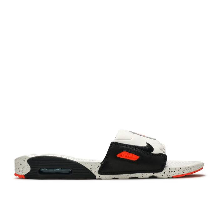ナイキ Nike 【 Air Max 90 Slide White Turf Orange Speckled Men White/Turf Orange/Aquamarine/Black 】 マックス Slide サンダル ターフ orange 橙・オレンジ メンズ 白色 ホワイト ターフ orange 橙・オレンジ アクアマ