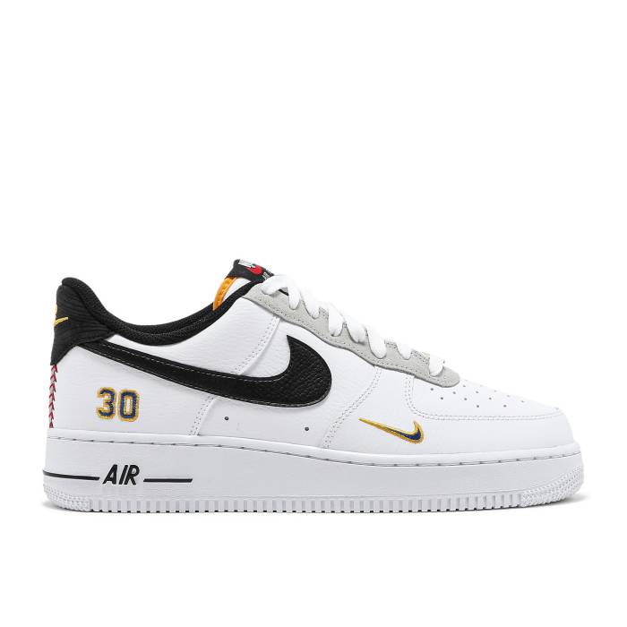 ナイキ Nike 【 Ken Griffey Jr. X Air Force 1 \u002707 Lv8 \u0027Jr. \u0026 Sr.\u0027 Men White/Varsity Blue/Metallic Gold 】 グリフィー メンズ 白いこと 白いこと 青み 青色 ゴールド