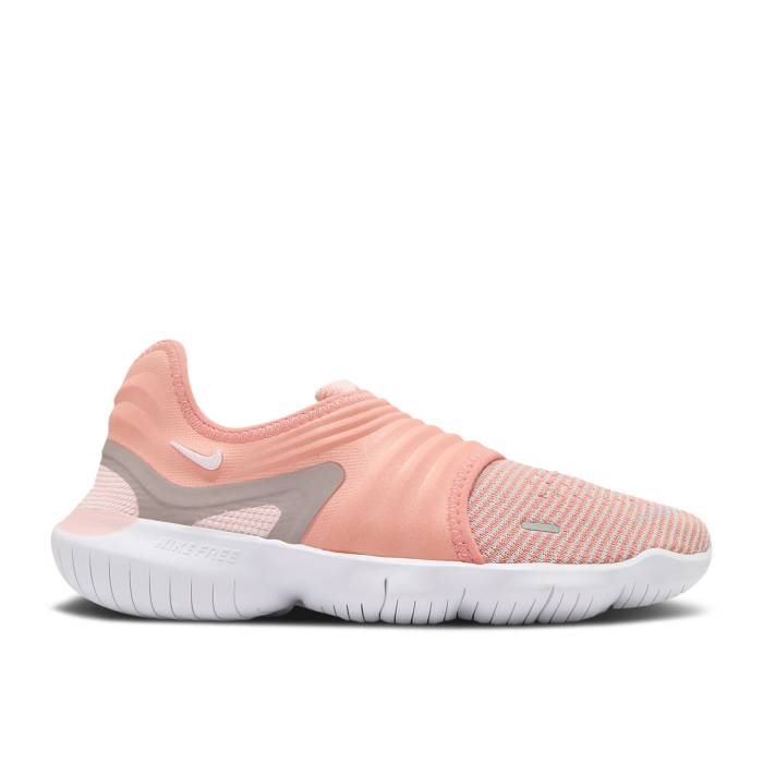 ナイキ Nike 【 Wmns Free Rn Flyknit 3.0 \u0027Pink Quartz\u0027 Women Pink Quartz/White/Echo Pink 】 無償性 飛球編み物 レディース pink さくら色 白いこと 白いこと