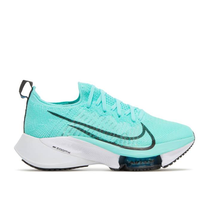 ナイキ Nike 【 Wmns Air Zoom Tempo Next% Flyknit Hyper Turquoise Women Hyper Turquoise/Chlorine Blue/White/Black 】 ズーム フライニット レディース 青色 ブルー 白色 ホワイト 黒色 ブラック