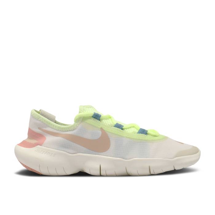 ナイキ Nike 【 Wmns Free Rn 5.0 2020 \u0027Pale Ivory Shimmer Sail\u0027 Women Pale Ivory/Shimmer/Sail 】 無償性 象牙色 レディース 象牙色