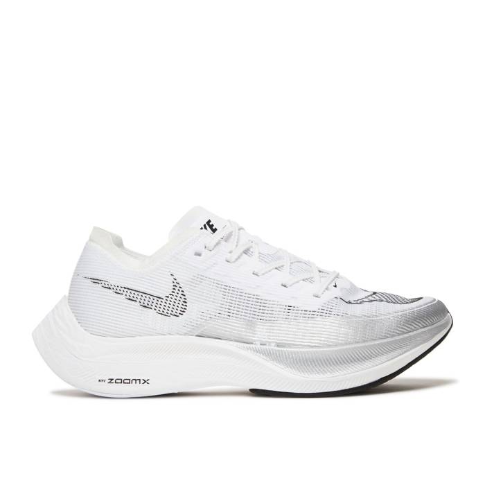 ナイキ Nike 【 Wmns Zoomx Vaporfly Next% 2 \u0027White Metallic Silver\u0027 Women White/Black/Metallic Silver 】 レディース 白いこと 白いこと 黒いこと 黒いこと Silver しろがね色・しろがね色 スニーカー-靴-レディース靴