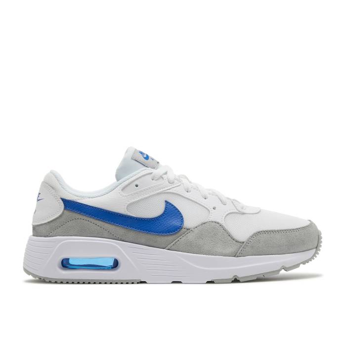 ナイキ Nike 【 Air Max Sc \u0027White Game Royal\u0027 Men White/Game Royal/Wolf Grey 】 マックス Game 取り組み メンズ 白いこと 白いこと Game 取り組み 薄墨色 薄墨色
