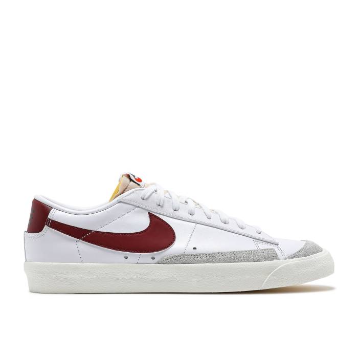 ナイキ Nike 【 Blazer Low \u002777 Vintage \u0027Team Red\u0027 Men White/White/Sail/Team Red 】 ブレイザー vintage ビンテージ・ヴィンテージ メンズ 白いこと 白いこと Team 野球クラブ Red 赤・赤いこと