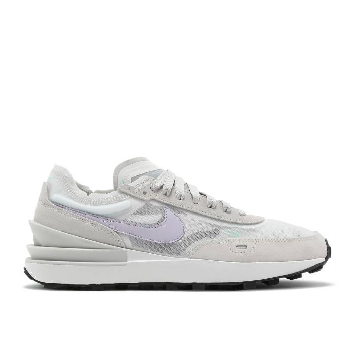 ナイキ Nike 【 Wmns Waffle One ummit White Infinite Lilac Women Summit White/Light Bone/Green Glow/Infinite Lilac 】 ワッフル 白色 ホワイト レディース 白色 ホワイト green 緑・グリーン