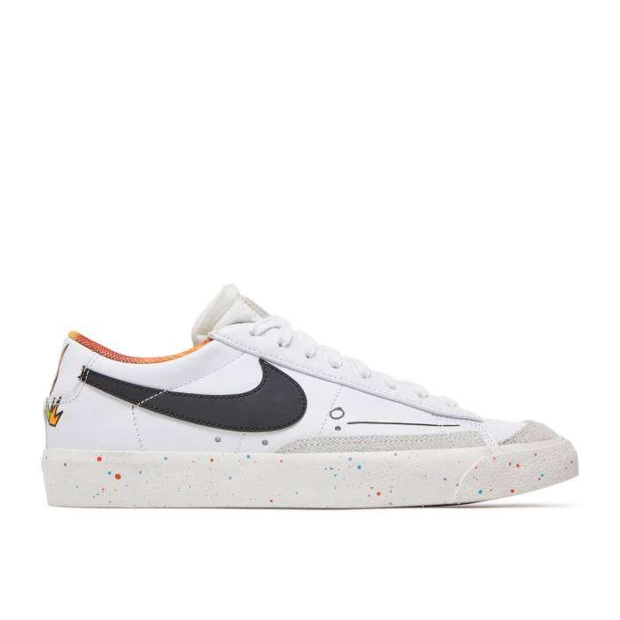 ナイキ Nike 【 Blazer Low \u002777 Vintage \u0027Make It Count\u0027 Men White/Black/Sail/Turf Orange 】 ブレイザー vintage ビンテージ・ヴィンテージ メンズ 白いこと 白いこと 黒いこと 黒いこと 芝生 orange 橙・オレンジ色 メンズ靴-スニーカー-靴