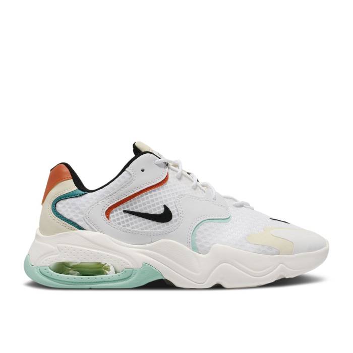 ナイキ Nike 【 Air Max 2X 'White Coconut Milk' Men White/Black/Sail/Coconut Milk 】 マックス メンズ 白色 ホワイト 黒色 ブラック|スニケス