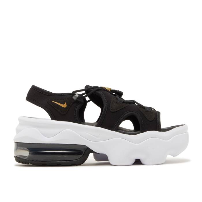 ナイキ Nike 【 Wmns Air Max Koko Sandal 'Black' Women Black/Anthracite/White/Metallic Gold 】 マックス レディース 黒色 ブラック 白色 ホワイト ゴールド｜スニケス